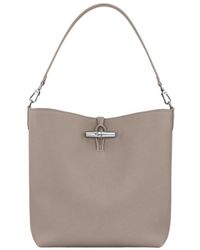 Longchamp - Medium Le Roseau Shoulder Bag - Lyst