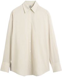 TOTEME - Totême Striped Button-Up Shirt - Lyst