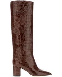 Paris Texas - Anja Embossed Knee-Length Boots - Lyst