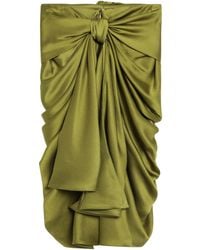 Chloé - Draped Silk Skirt - Lyst