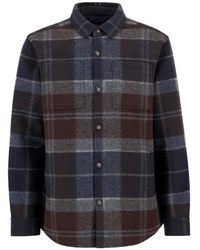 Barbour - Chapter Check Overshirt - Lyst