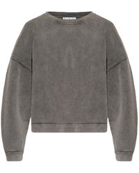 Acne Studios - Logo Patch Crewneck Sweatshirt - Lyst