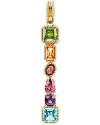 Dolce & Gabbana - 18Kt I Letter Gemstone Pendant - Lyst