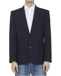 Valentino - Single-Breasted Long-Sleeved Jacket - Lyst