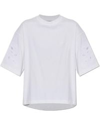 AllSaints - Crew Neck T-Shirt - Lyst