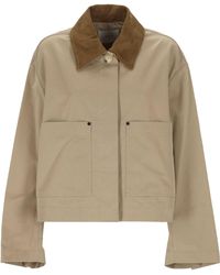 JOSEPH - Collared Long-Sleeve Casual Jacket - Lyst