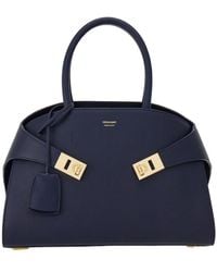 Ferragamo - Ferragamo Hug Small Tote Bag - Lyst