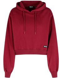 ROTATE BIRGER CHRISTENSEN - Burgundy Cotton Sweatshirt - Lyst