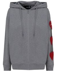 Moschino - Logo And Hat Casual Jacket - Lyst
