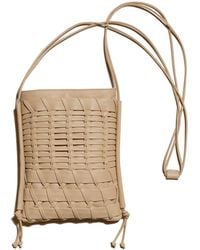 Hereu - Trena Interwoven Designed Crossbody Bag - Lyst