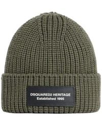 DSquared² - Heritage Knit Beanie - Lyst