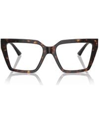 Jimmy Choo - Eyewear Rectangle Frame Glasses - Lyst