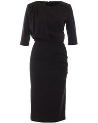 Pinko - Round-Neck Dress - Lyst