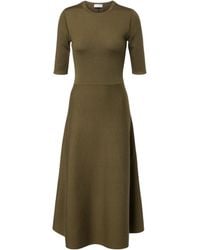 Gabriela Hearst - Wool, Cashmere, And Silk Midi Dress - Lyst