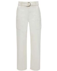JW Anderson - Wide-Leg Cotton Cargo Trousers - Lyst