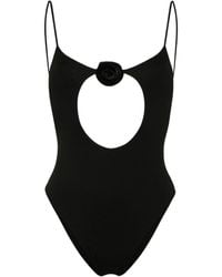 LaRevêche - Nadir Cut-Out Detailed Swimsuit - Lyst