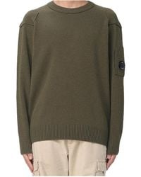 C.P. Company - Lens-Detail Sweater - Lyst