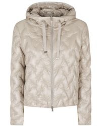 Herno - Zip-Up Hooded Jacket - Lyst