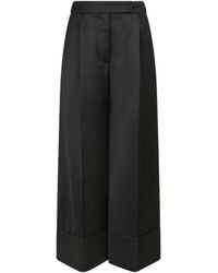 Simone Rocha - Cropped Wide-Leg Pants - Lyst