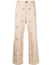 Junya Watanabe - Graphic Print Trousers - Lyst