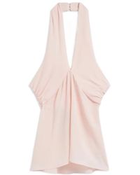 Semicouture - Halter Neck Top - Lyst