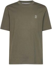 Brunello Cucinelli - Solomeo Cotton T-Shirt - Lyst