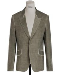 Dior - Jacket With Resist-Printed Lines - Lyst