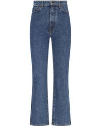 KHAITE - Abigail Straight-Leg Jeans - Lyst