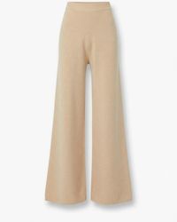 Max Mara - Judy Wide Leg Knitted Trousers - Lyst
