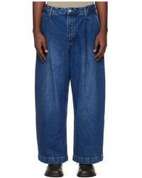 Studio Nicholson - Wide-Leg Jeans - Lyst
