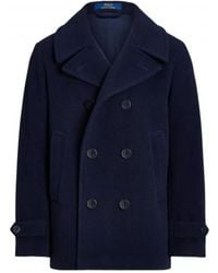 Polo Ralph Lauren - Double-Breasted Coat - Lyst
