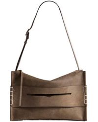JW Anderson - Contrast-Stitch Shoulder Bag - Lyst