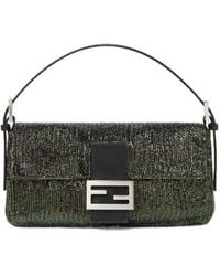 Fendi - Baguette 26424 Bag With Iridescent Bead Embroidery - Lyst