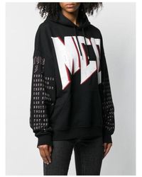 McQ - Logo Printed Hoodie - Lyst