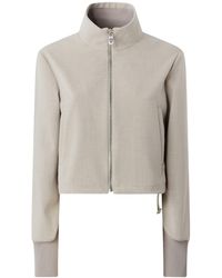 Pinko - Zip-Fastening Ribbed-Cuff Jacket - Lyst