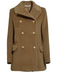Tagliatore - Blanche Double Breasted Coat - Lyst