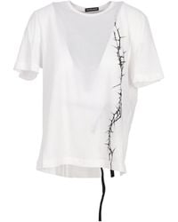 Ann Demeulemeester - Fanie Standard Fit T-Shirt - Lyst