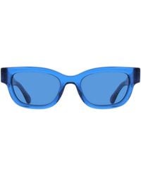 Ferragamo - Geometric Sunglasses - Lyst