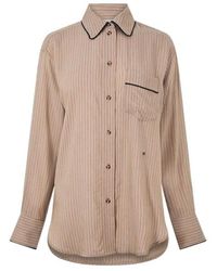 Victoria Beckham - Piping Pyjama Shirt - Lyst