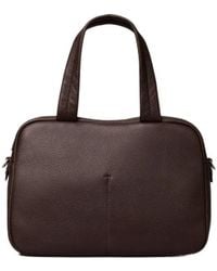 Tory Burch - Minimalist Leather Tote Bag - Lyst