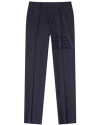 Thom Browne - 4-Bar Stripe Detailed Trousers - Lyst