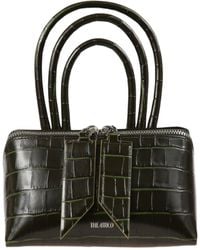 The Attico - Mini Friday Crocodile-Effect Handbag - Lyst