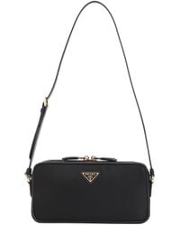 Prada - Logo Shoulder Bag - Lyst
