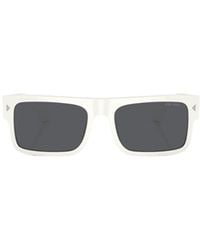 Prada - Eyewear Rectangular Frame Sunglasses - Lyst