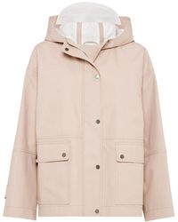 Brunello Cucinelli - Water-Resistant Canvas Jacket - Lyst