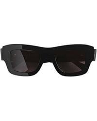 Bottega Veneta - Eyewear Ultrathin Squared Sunglasses - Lyst