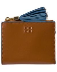 Miu Miu - Small Bi-Fold Wallet - Lyst