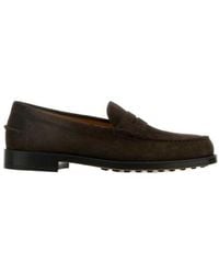 Tod's - Penny Moccasins - Lyst