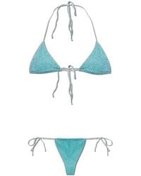 Oséree - Lace-Up Detail Two-Piece Bikini - Lyst