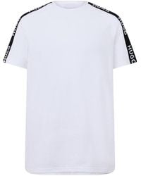 BOSS - Simple And Versatile Shortsleeve Top - Lyst